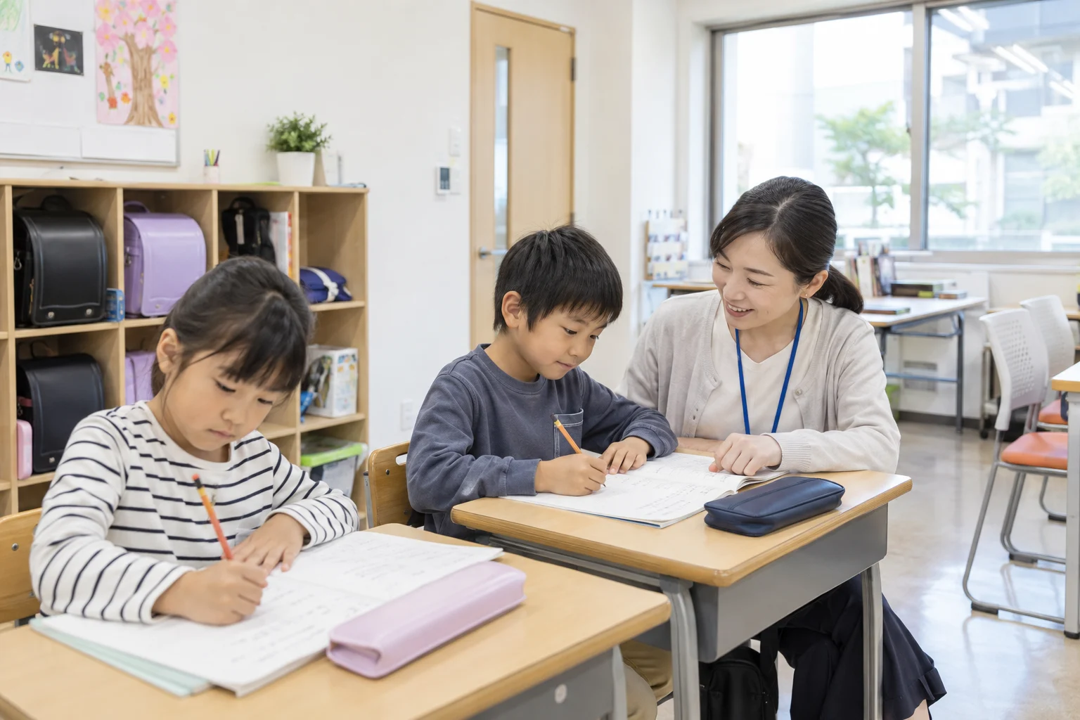 放課後教室向けサンプルデザインのイメージ