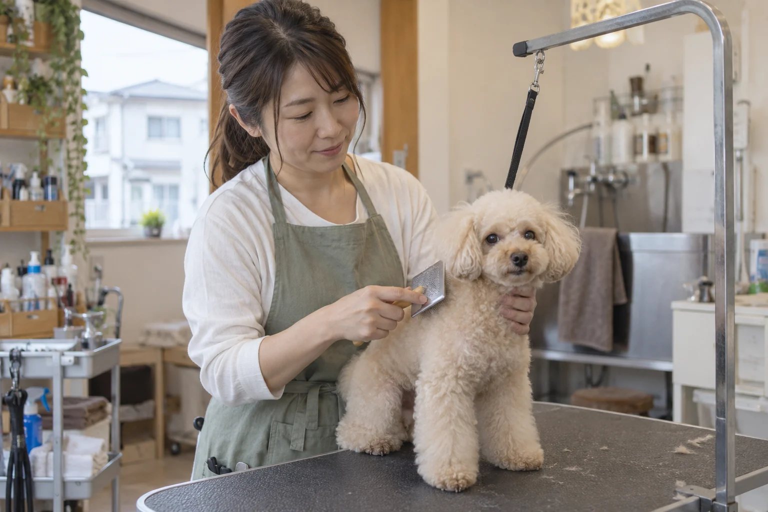 ペットサロン向けサンプルデザインのイメージ