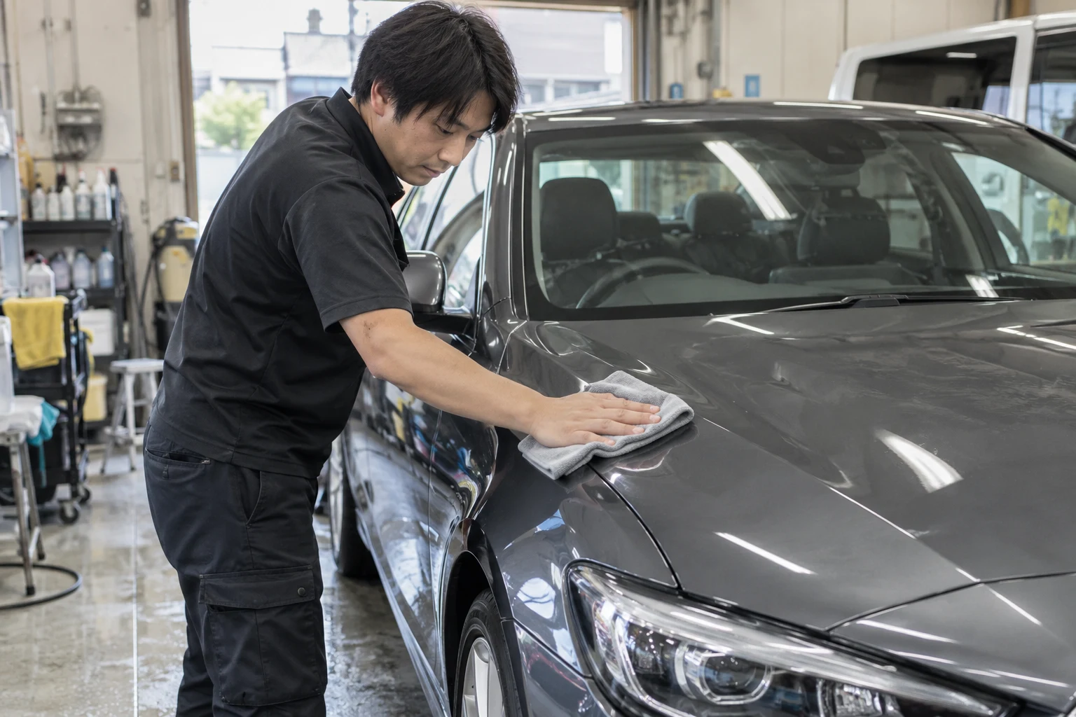 ボディの施工のサンプル用の生成画像