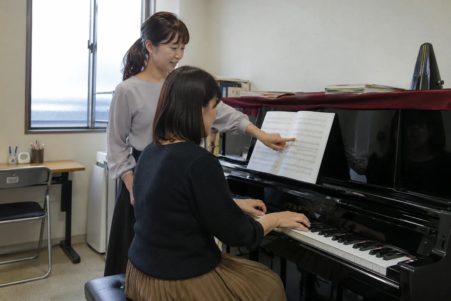 大人の再スタートのサンプル用の生成画像