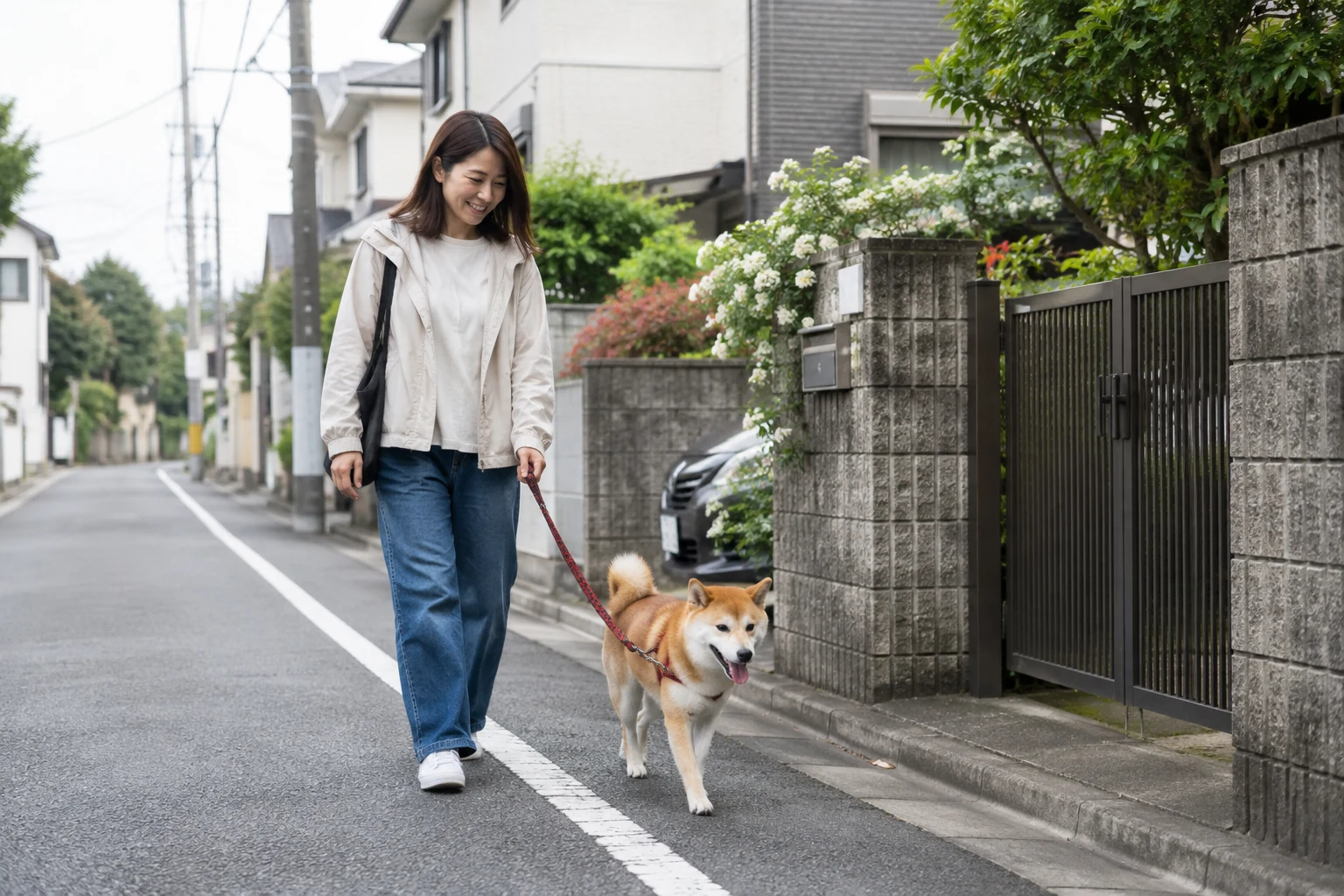 犬のお世話のサンプル用の生成画像